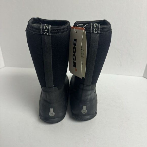 Bogs Classic High Waterproof Boot Black Size 13 M Little Kid - Picture 4 of 10